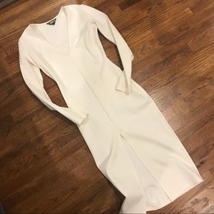 Femme Long Sleeve Midi Dress